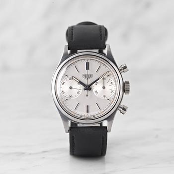 HEUER, wristwatch, chronograph, 35 mm.
