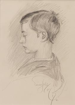 Einar Jolin, Pojke i profil.