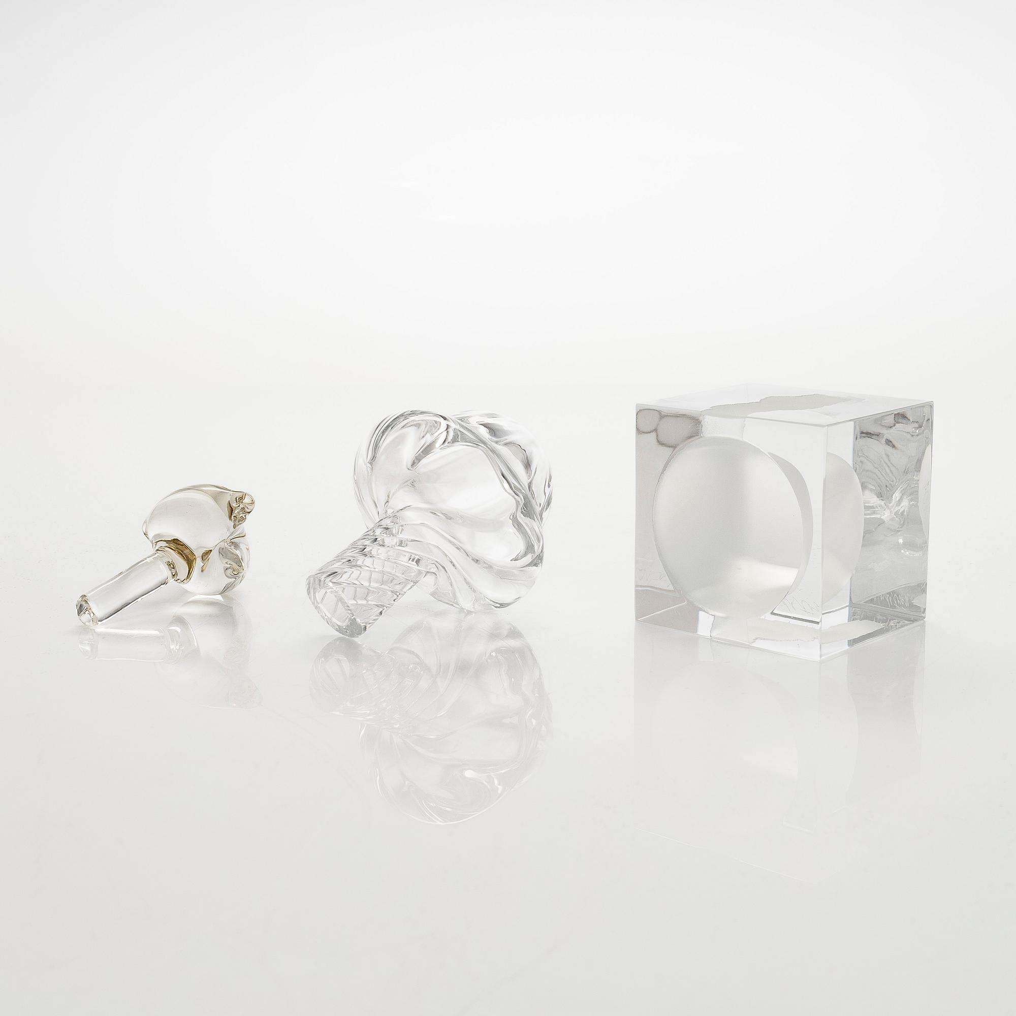 Tiina Nordström, an art glass signed Tiina Nordström, Iittala 1991.