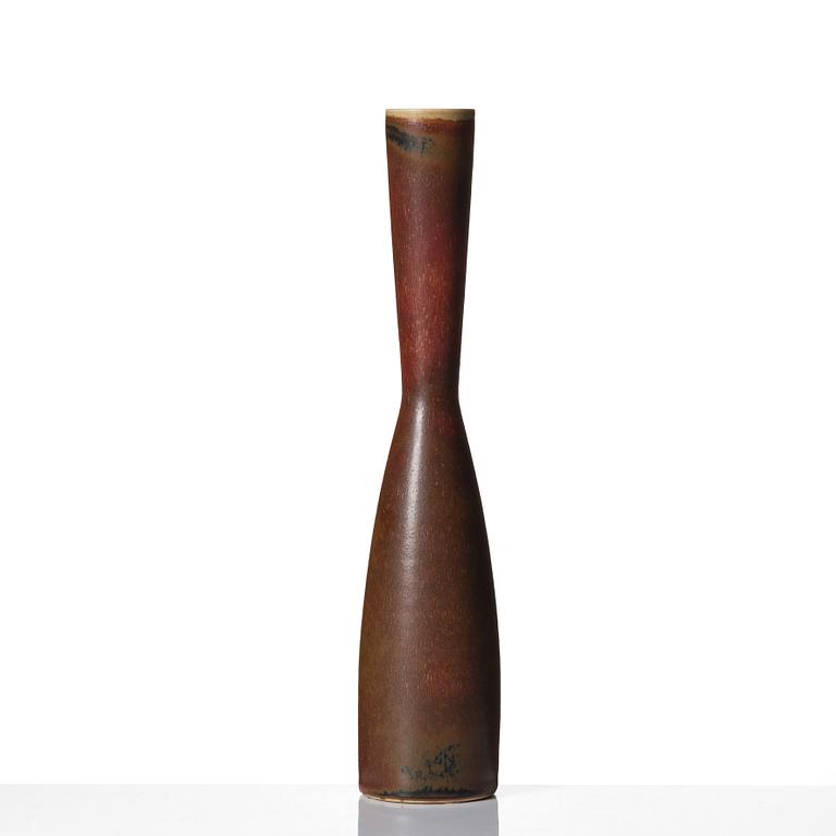 Carl-Harry Stålhane, a unique stoneware vase, Rörstrand, Sweden 1959.