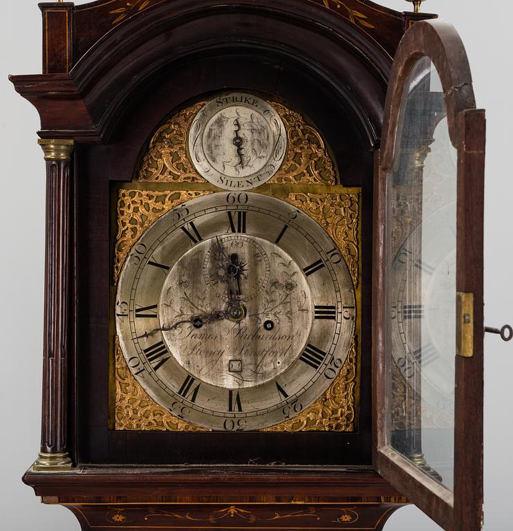 An English longcase clock from around year 1800.