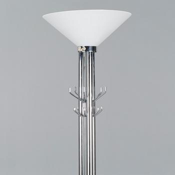 A floor lamp with coat hanger and umberella stand, by Nafa, late 20th century.