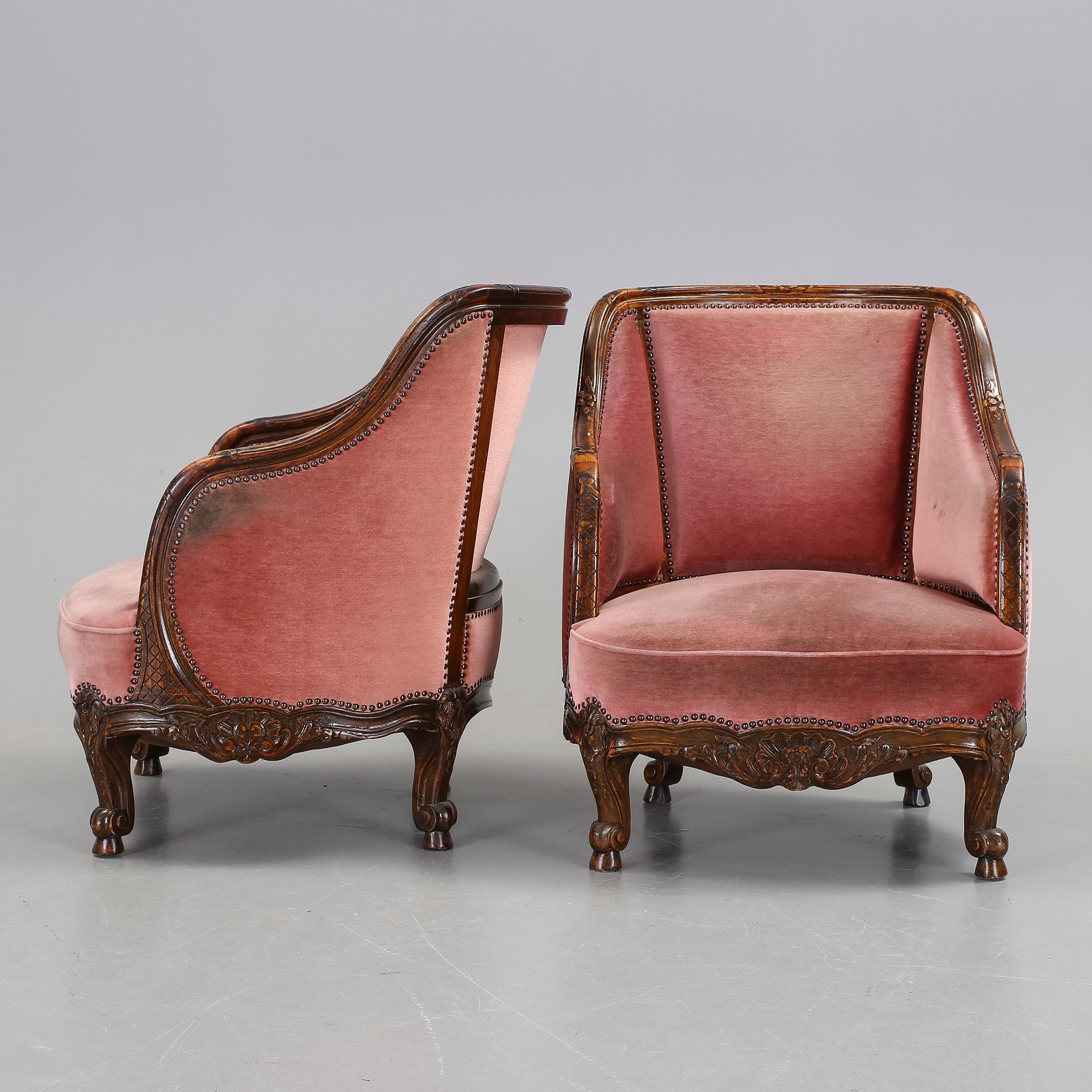 BERGERER, ett par, 1800/1900-tal.