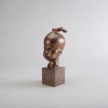 HELGE HÖGBOM, bronze sculpture, signed and numbered 15-50.