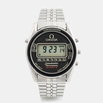 62. Omega, Speedmaster, Digital LCD, chronograph, ca 1977.