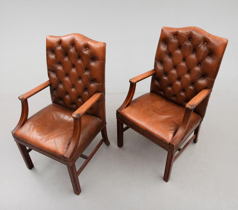 KARMSTOLAR, 1 par, 1900-talets andra hälft.