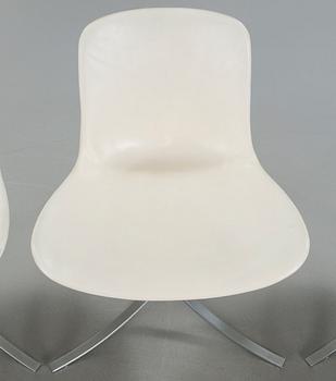POUL KJAERHOLM, 4 stolar, "PK9",  Fritz Hansen, 1980-tal.