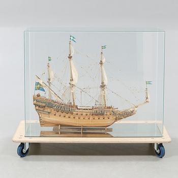SKEPPSMODELL, regalskeppet Vasa, 1900-tal.