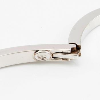 Stelt armband 18K vitguld, Cecchinato Trissino Vicenza Italy.