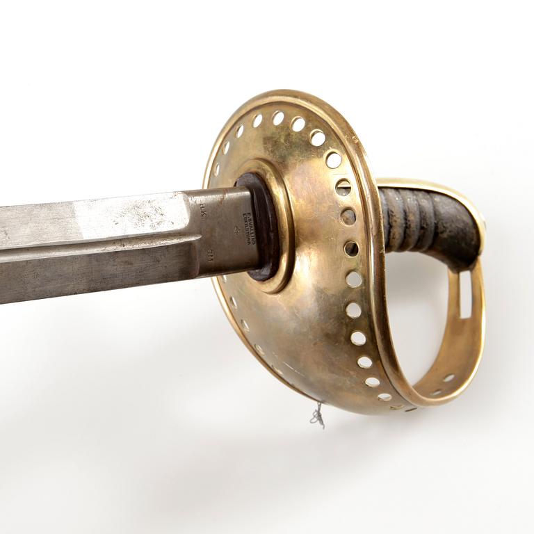 SABLAR, 2st, kavalleriet, manskap, m/1893 resp m/1867-1893.