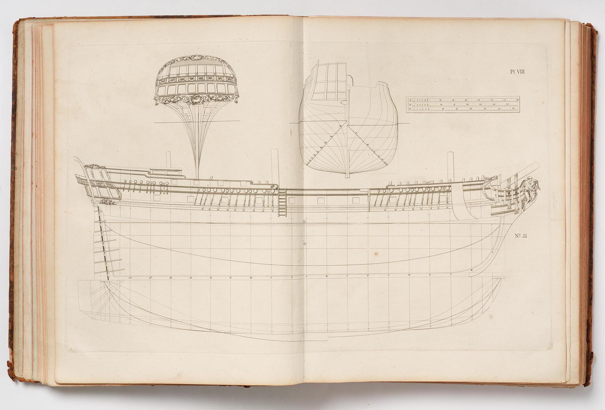 Fredrik Henrik af Chapman, ”Architectura navalis mercatoria”- Sweden's most impressive 18th-century work on shipbuilding.