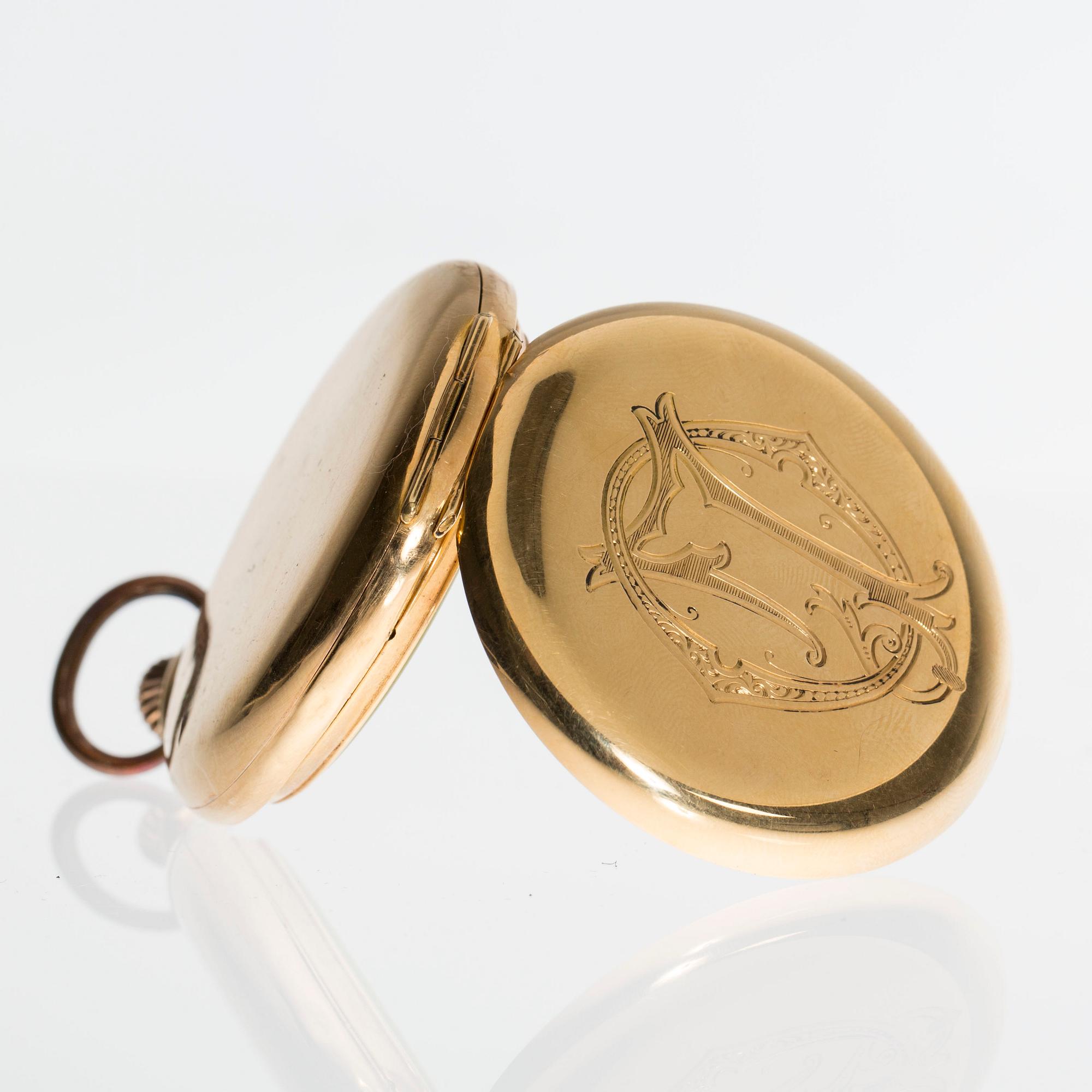 FICKUR, 18K, total vikt ca 80g.