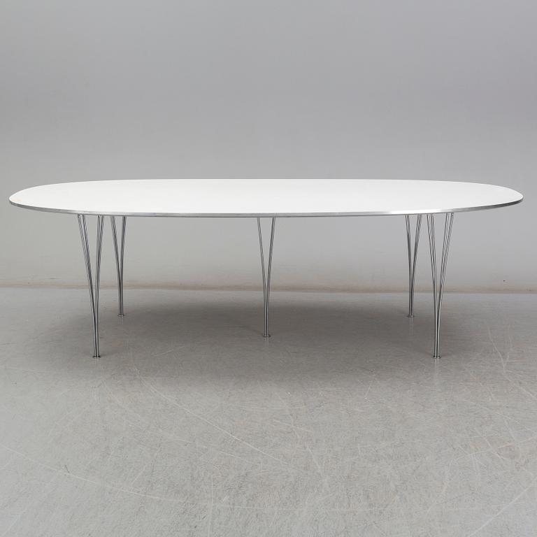 A BRUNO MATHSSON AND PIET HEIN "SUPERELLIPS" TABLE, Fritz Hansen.