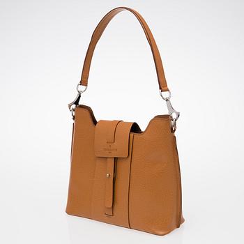 A Trussari Leather Shoulder Bag.