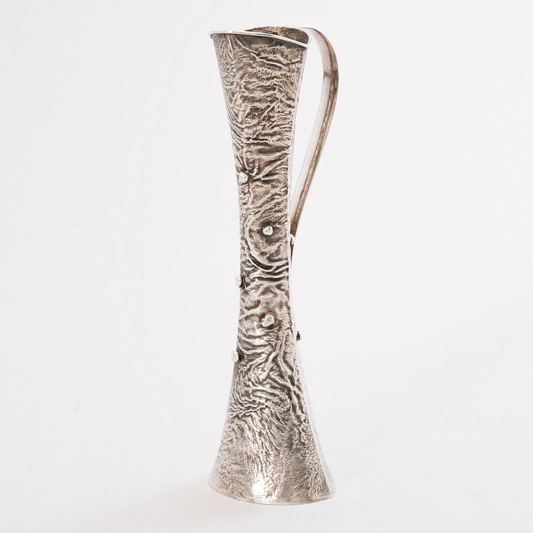 KAADIN, hopeaa, samodorok-tekniikkaa, Hämeenlinna 1972.