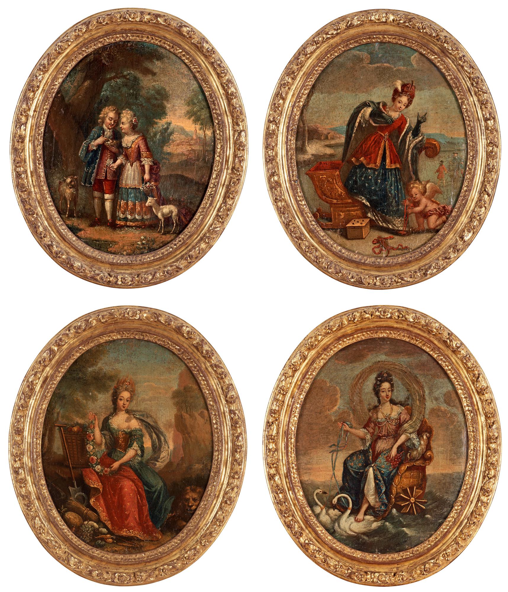 The four seasons, (4).