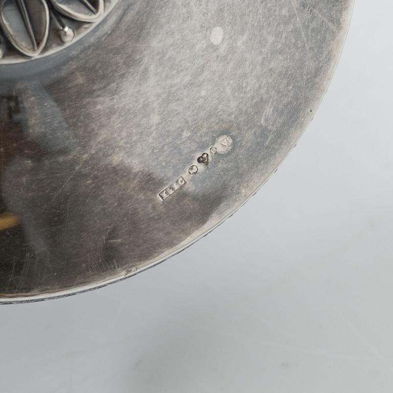 Ceson, ljusstakar, ett par, silver, Stockholm 1971.