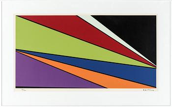 Olle Baertling · OLLE BAERTLING, färgserigrafi, signerad och numrerad 99/100