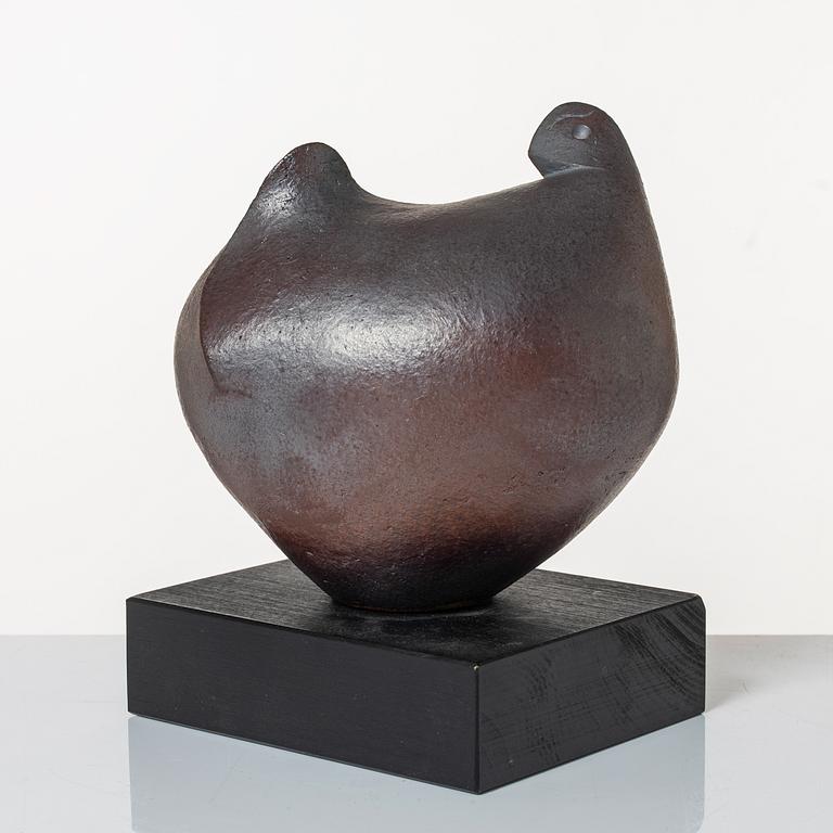 Claes Thell, skulpturer, 2 st, signerade.