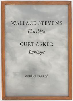 Curt Asker/Wallace Stevens "Elva dikter".
