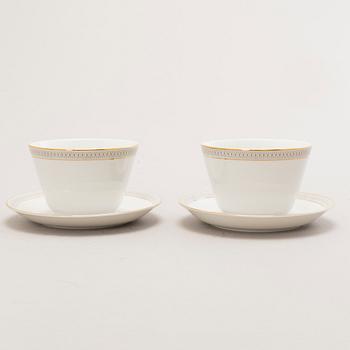 DINNERWARE, 61 pcs, 'Noblesse', porcelain, Hutschenreuther, Bavaria.