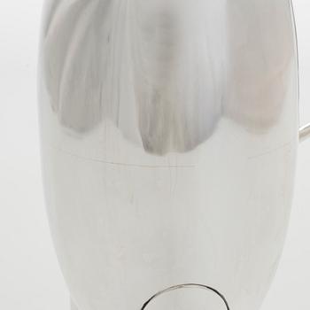 Tapio Wirkkala, silver ewer TW 77, Kultakeskus, Hämeenlinna 1955.