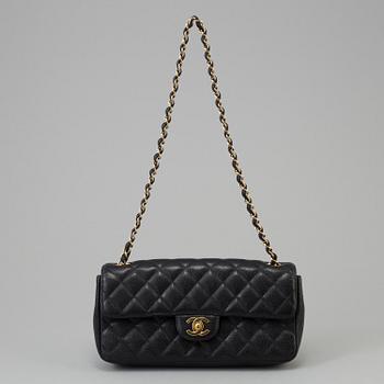 VÄSKA, "flap bag", Chanel.