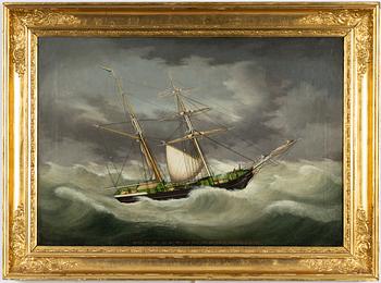 Broder Heinrich Hansen, Fredrica from Gefle on the journey from New York to Trieste.