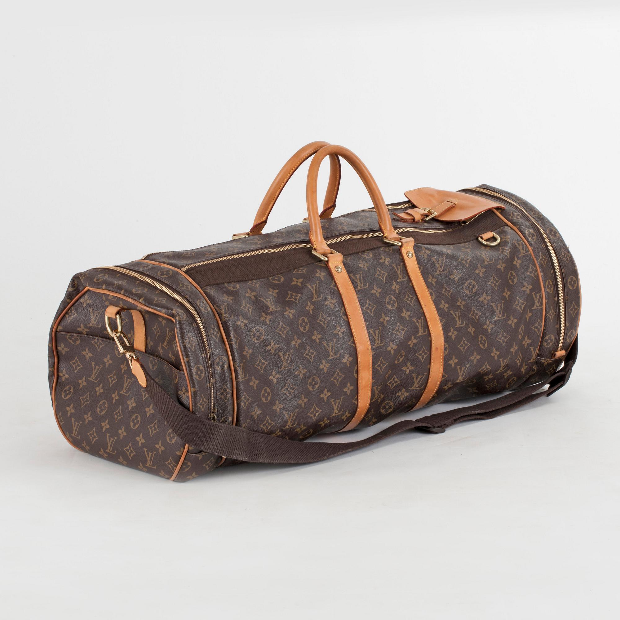 LOUIS VUITTON a monogram canvas weekend bag Sac Athletisme Bukowskis