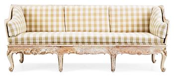 503. A Swedish Rococo 18th century sofa.
