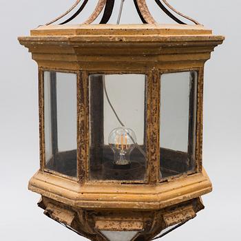 Ceiling lantern, 19th century.