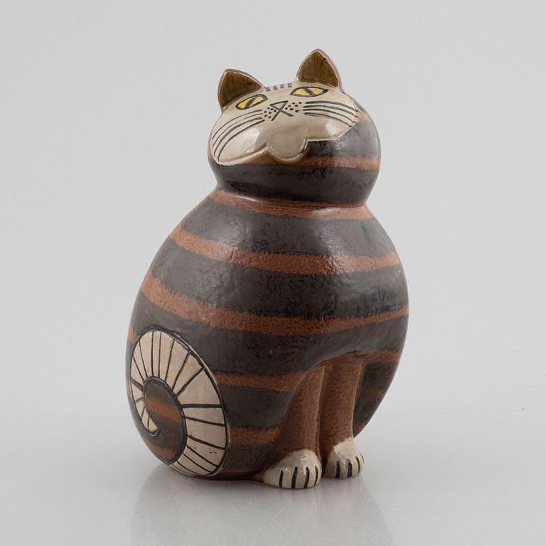Lisa Larson, skulptur, "Maxikatt", stengods, Gustavsberg, ur serien "Stora Zoo".