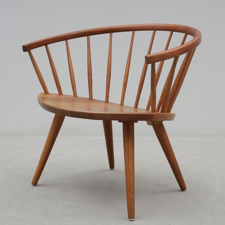 KARMSTOL, "Arka" Yngve Ekström. Modellen formgiven 1955, ej märkt.