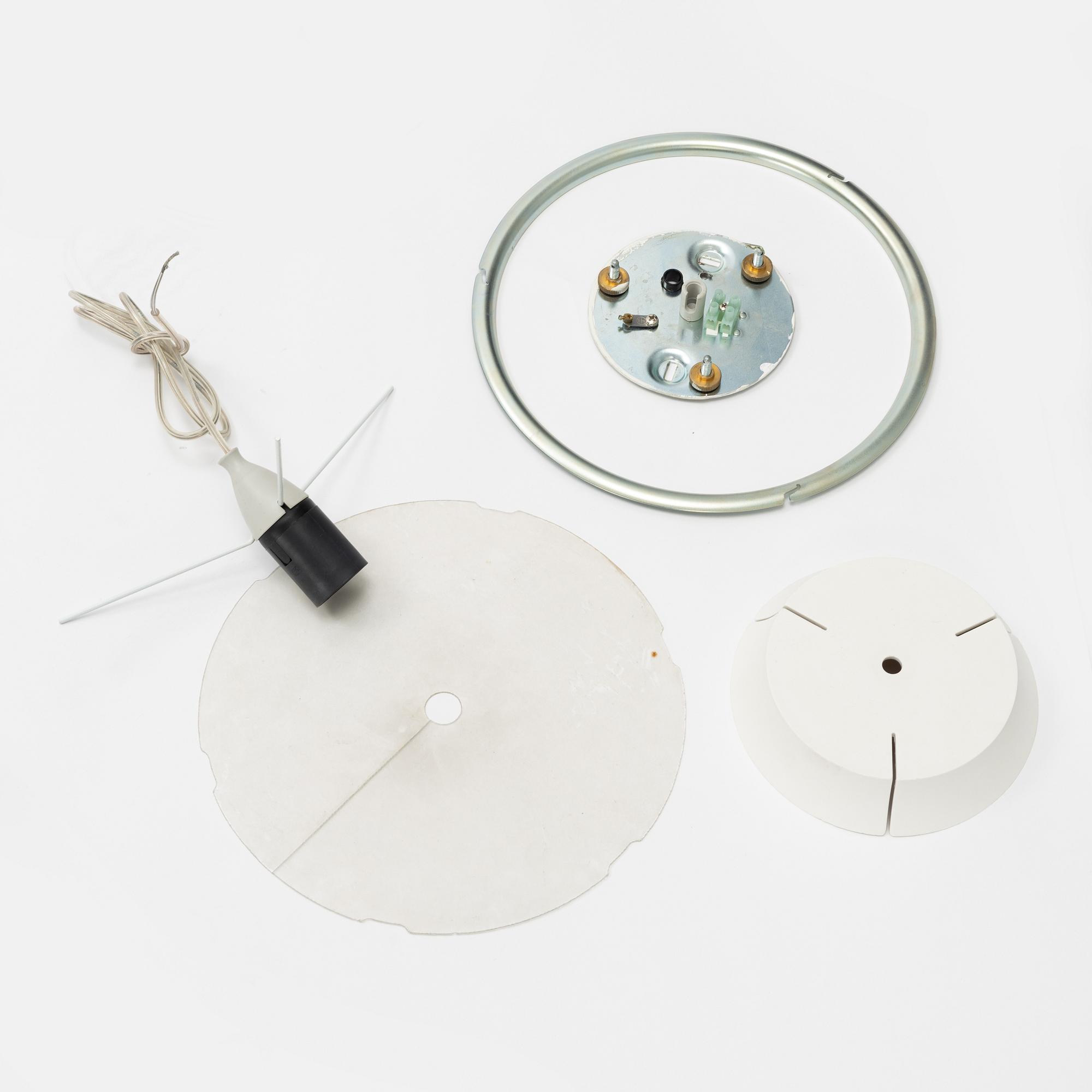 Philippe Starck, a 'Romeo Moon' glass ceiling light, Flos, Italy.