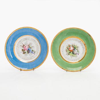 Lautasia, 2 + 6 kpl, Kuznetsov Venäjä 1900-1917.