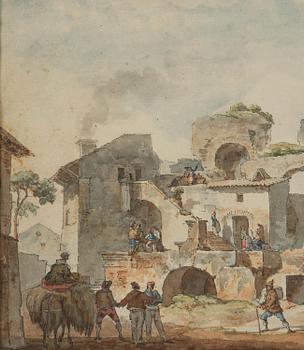 Louis Jean Desprez, ”L’amphithéâtre de Bénévent”.