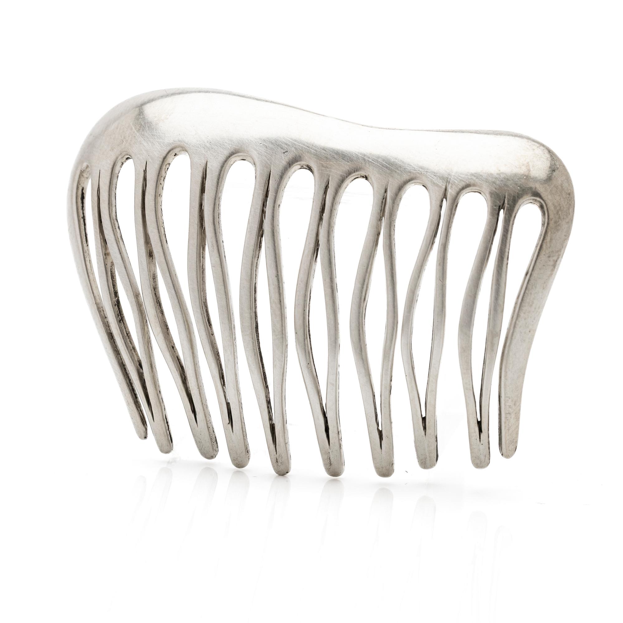 Tiffany & Co, Angela Cummings, sterling silver comb.