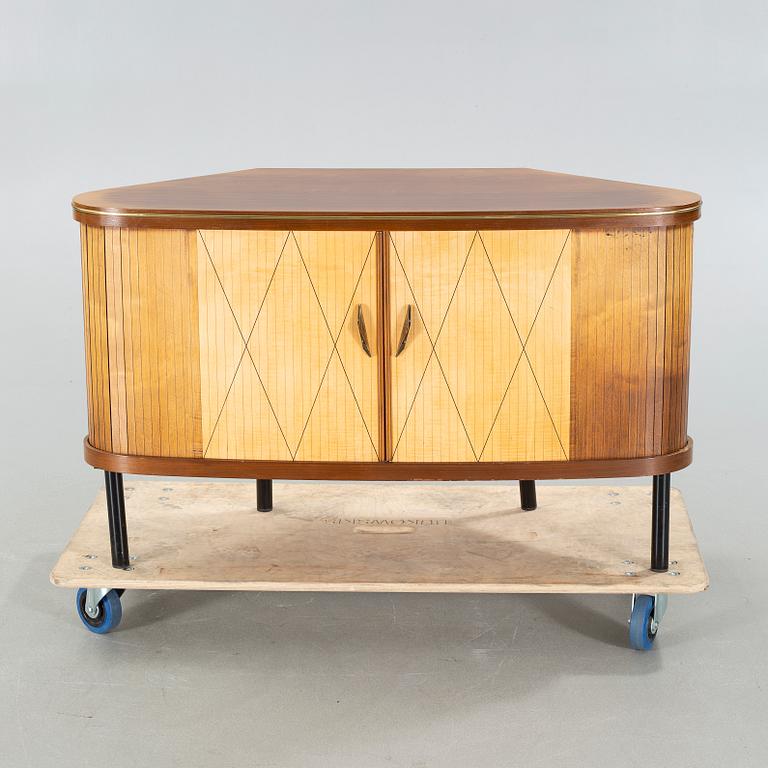 A mid 20th century bar cabinet.