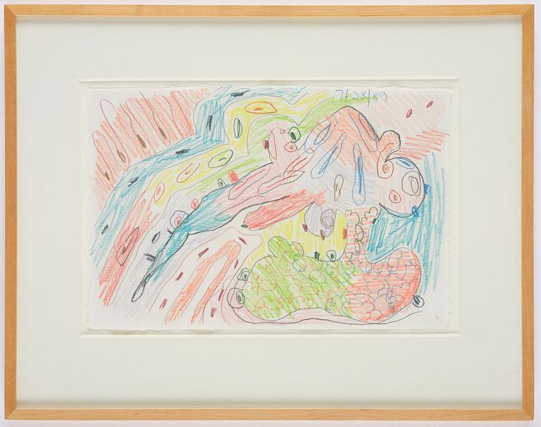 Carroll Dunham, "Untitled (7/28/89)".