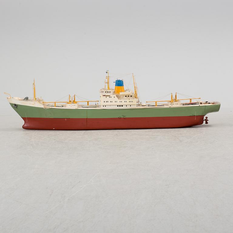 A 20th century boat model.