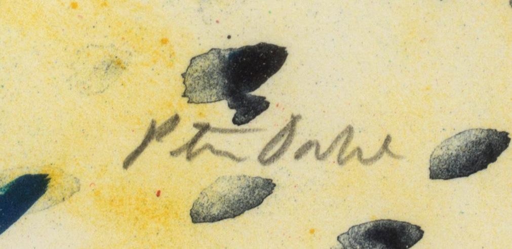 PETER DAHL, signed litograph.