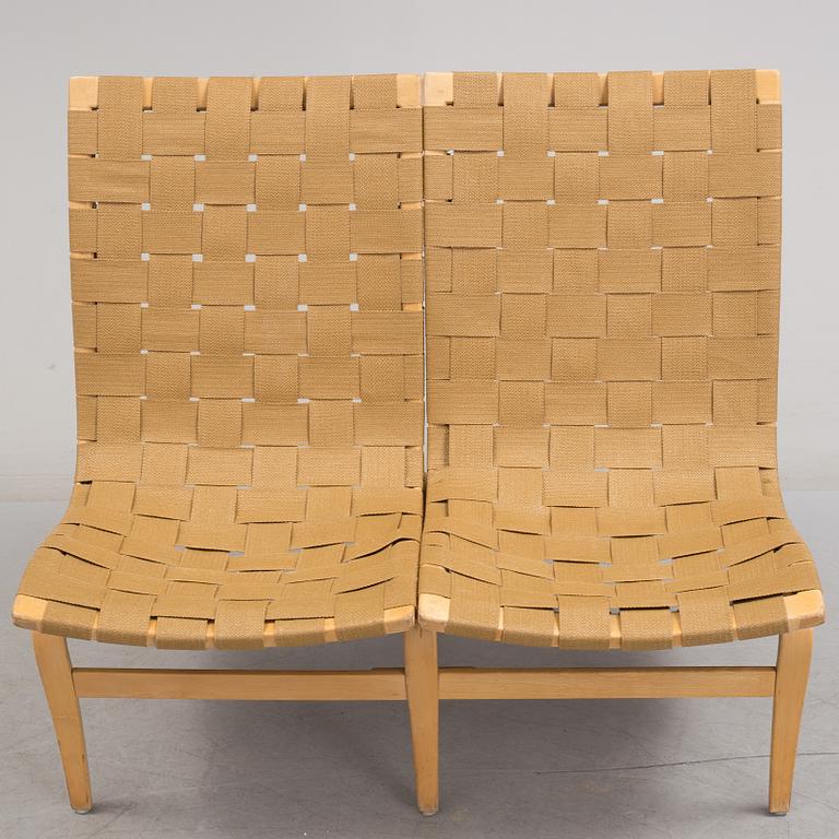 BRUNO MATHSSON, a 'Arbetsstolen' sofa from Firma Karl Mathsson, Värnamo.