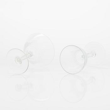 Erkki Vesanto, lasisto, 86 osaa, "Marjatta", Iittala 1947-1969.