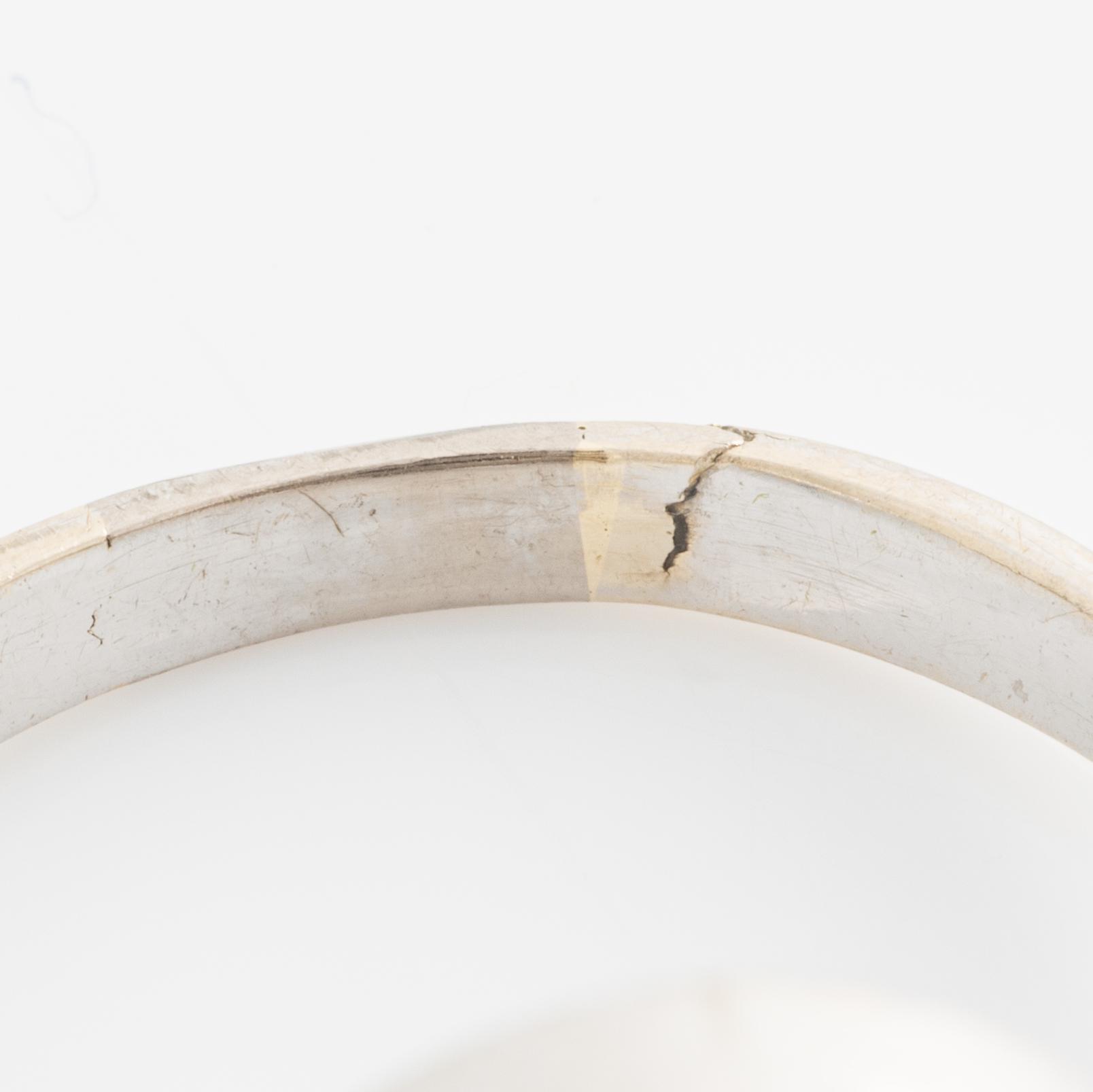 Ring, med opal och åttkantslipade diamanter.