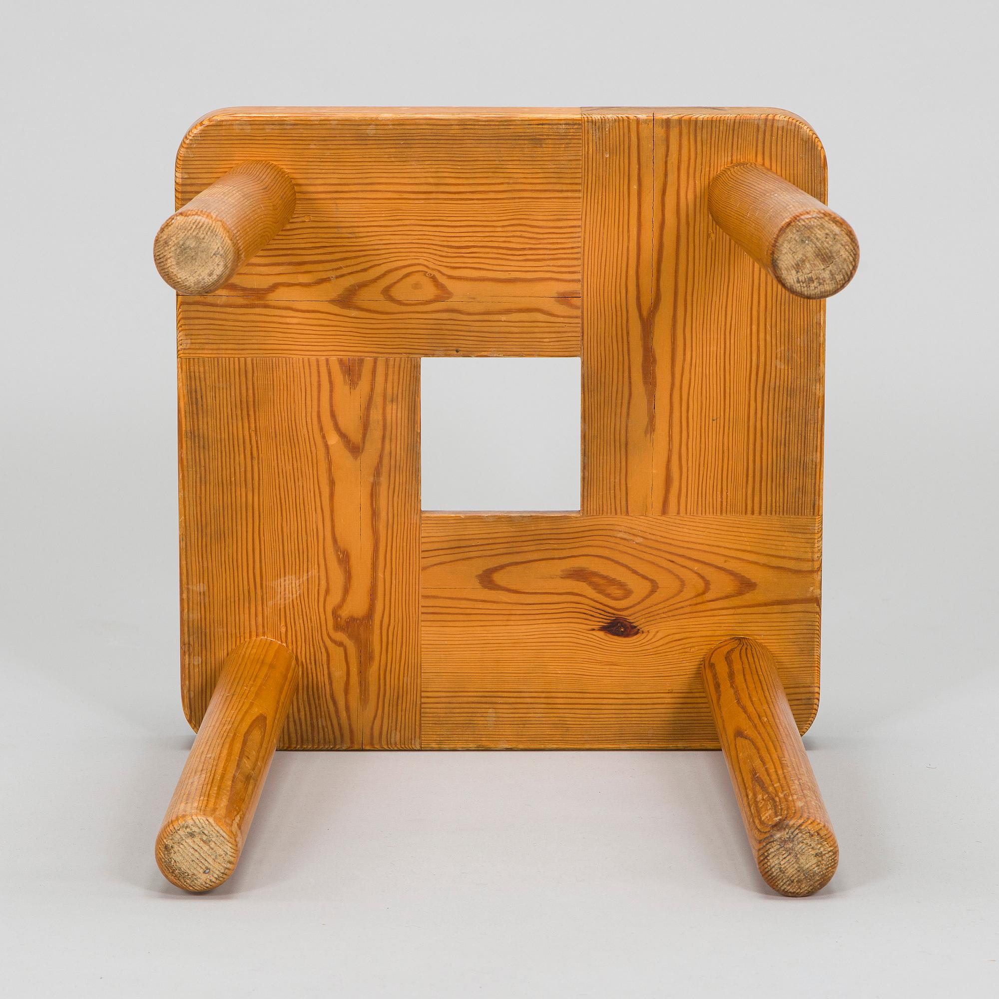 Bertel Gardberg, sannolikt, pall, 1900-talets mitt.