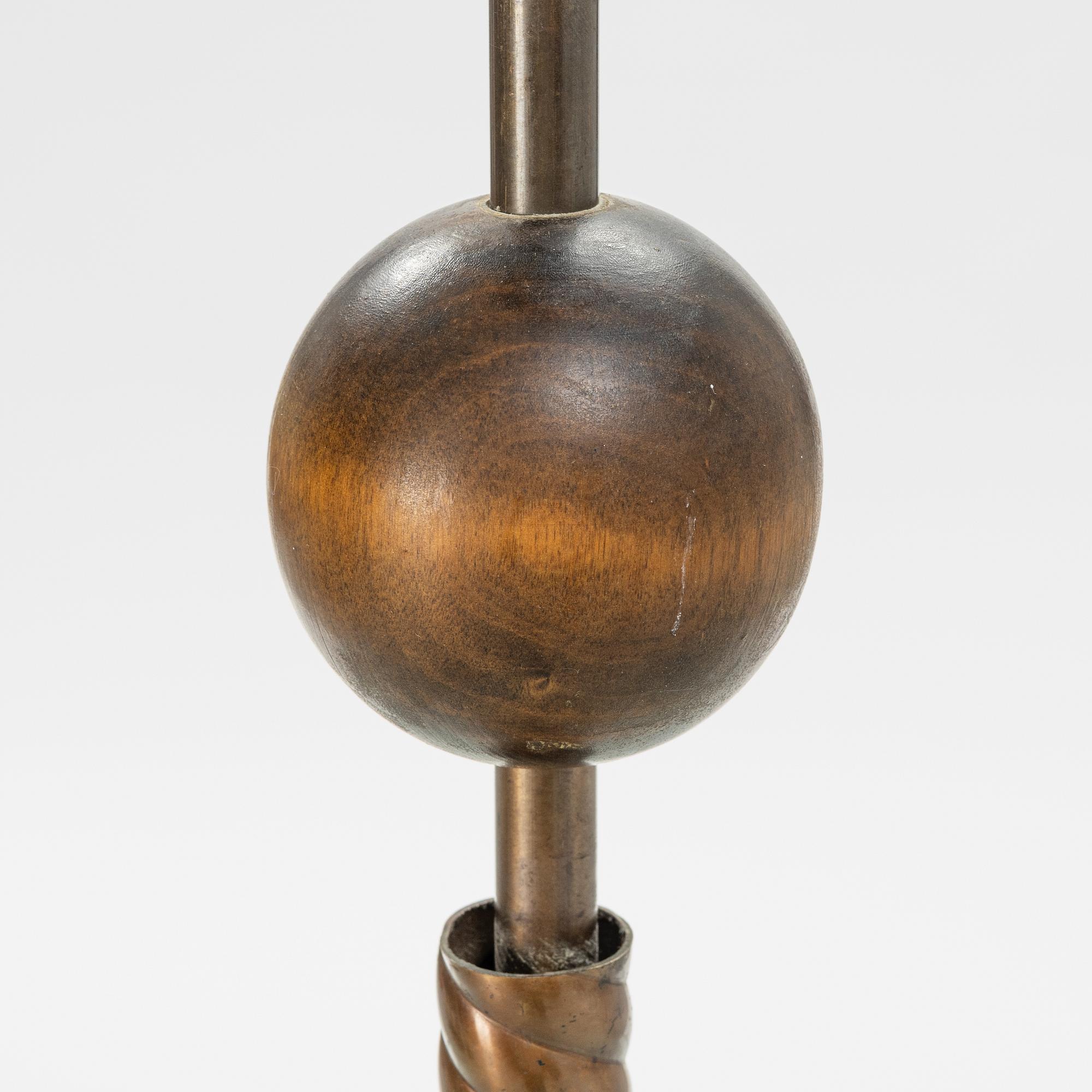 A Swedish Grace ceiling lamp, 1920's/30's.