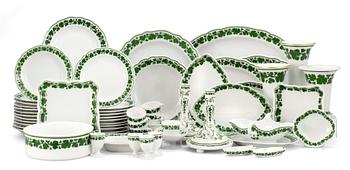 SERVIS, 74 delar, porslin. Meissen, 1900-tal.