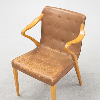 Axel Larsson, a chair, model "1208", Svenska Möbelfabrikerna Bodafors, 1940's.