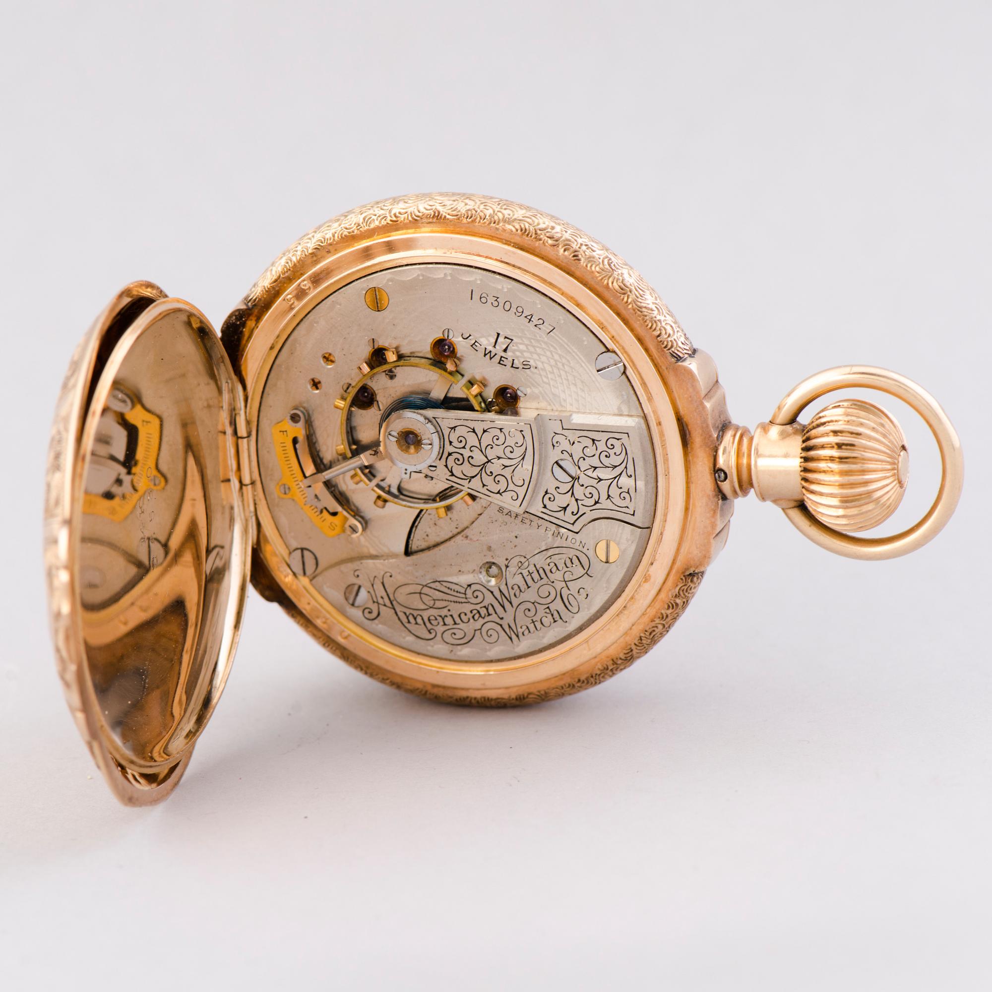 WALTHAM, pocket watch, 55 mm.