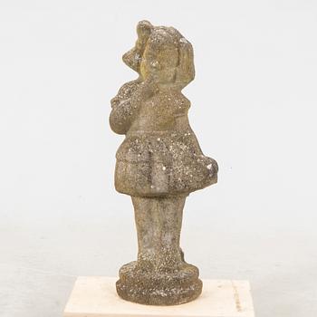 A garden sculpture.